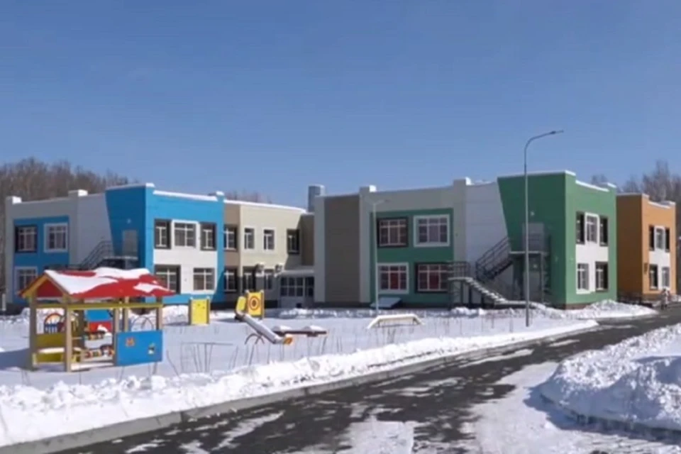 Детский сад открылся в селе Матвеевка Хабаровского района 15 марта Фото: скриншот из видео