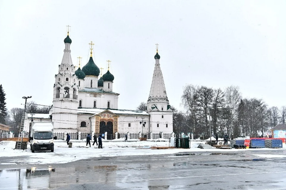 В Ярославле разобрали центральный каток.