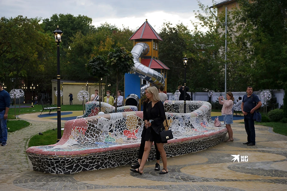 Скверы, парки и дворы благоустраивают по всей области