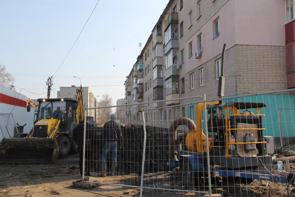 Из-за половодья в месте проведения работ сдвинулся грунт