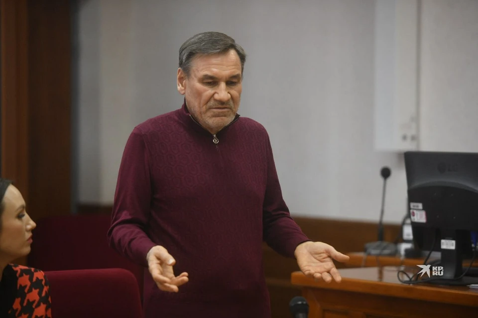 Малик Гайсин выступил с речью в суде