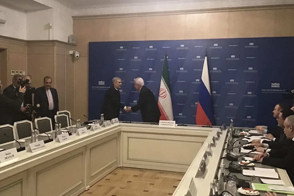 Леонид Слуцкий провел переговоры с главой МИД Ирана в Москве