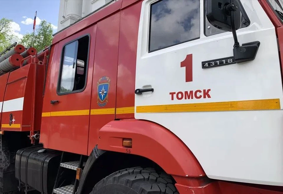 Мужчина пострадал при пожаре на улице Пришвина.