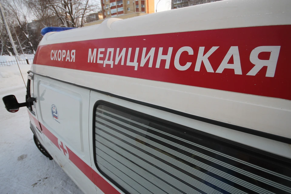 Женщина запнулась в самом центре Новосибирска.