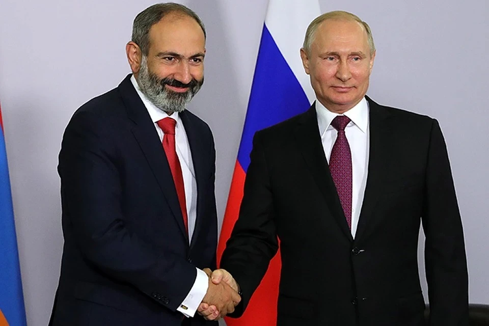 Путин обсудил с Пашиняном конфликт в Нагорном Карабахе Фото: Михаил Климентьев/ТАСС