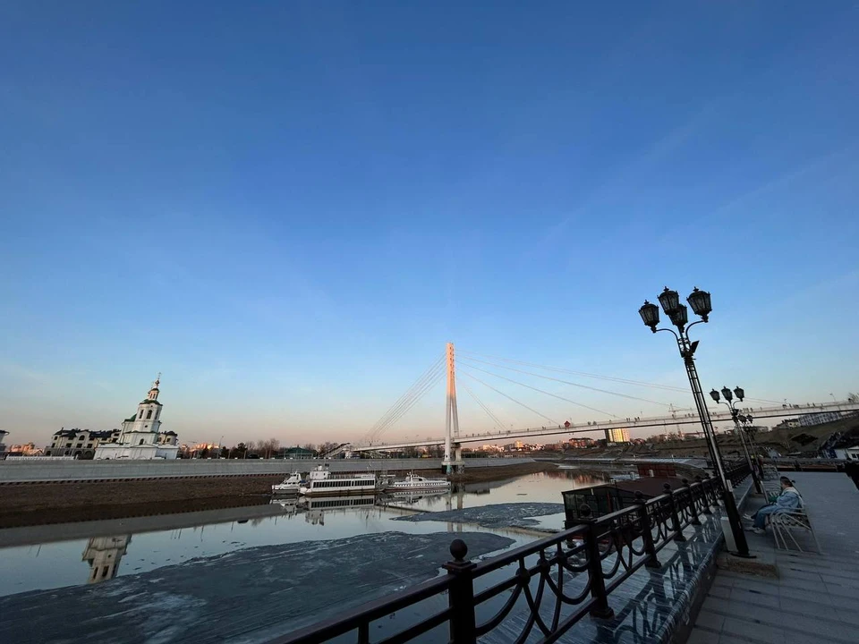 Максимальный уровень воды на центральной реке Тюмени фиксировался в 2020 году.