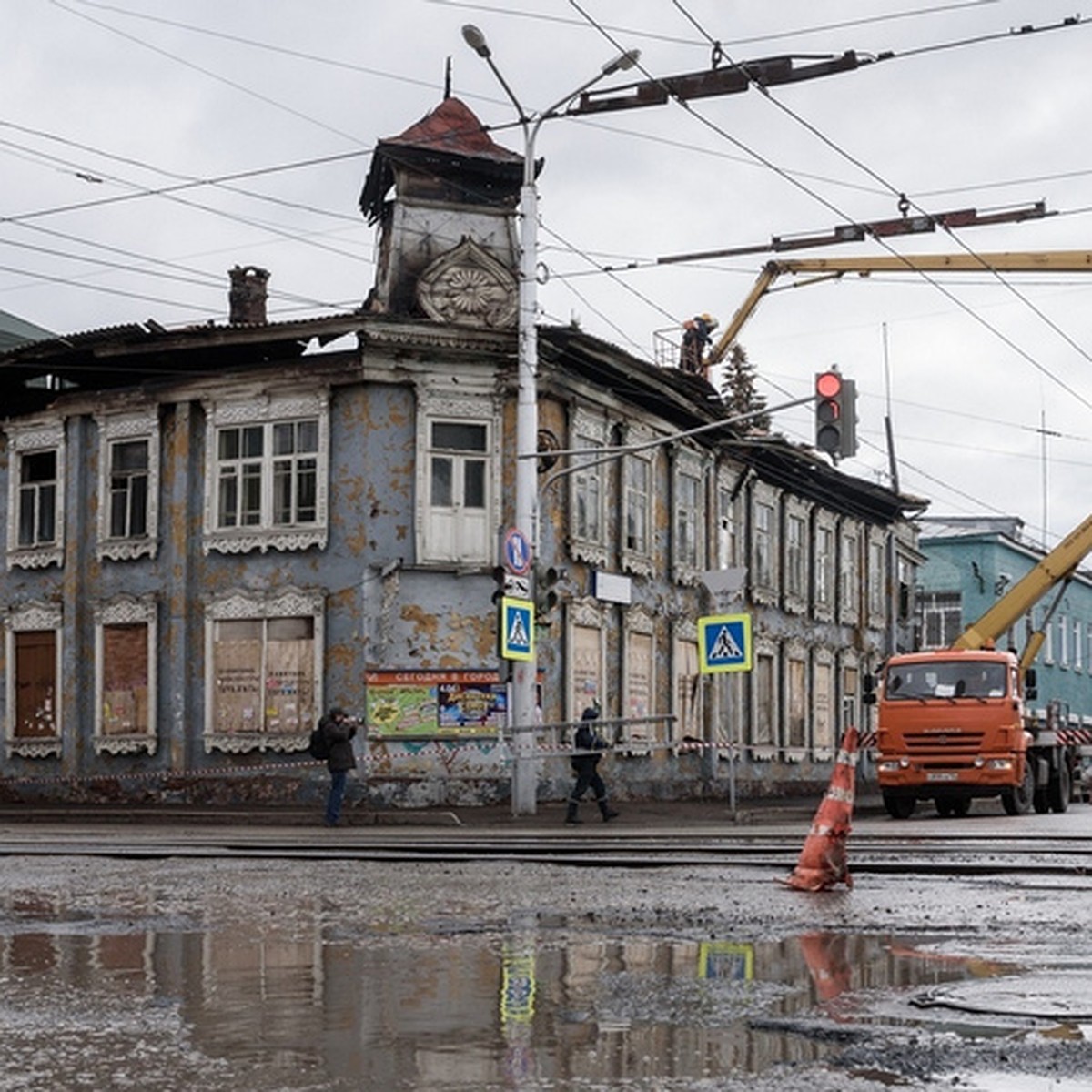 Новый владелец уфимского памятника архитектуры «Усадьба Бухартовских» начал  ремонтировать здание - KP.RU