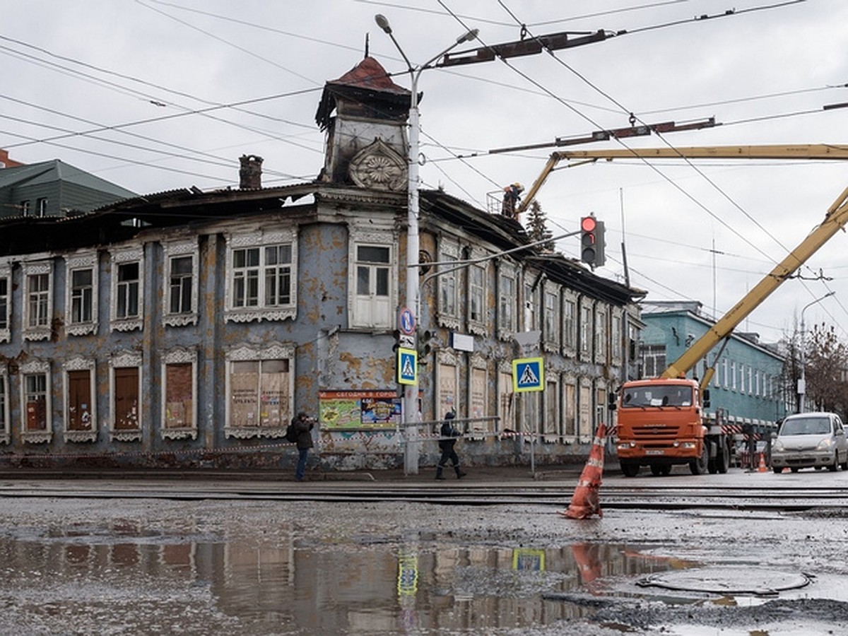 Новый владелец уфимского памятника архитектуры «Усадьба Бухартовских» начал  ремонтировать здание - KP.RU