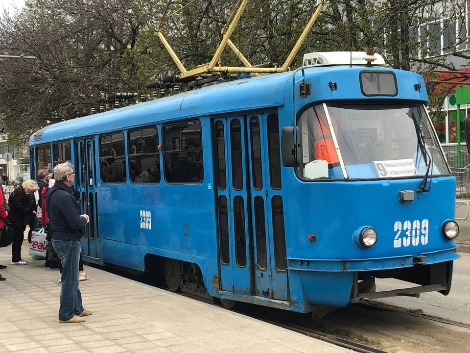 Трамвай в Саратове