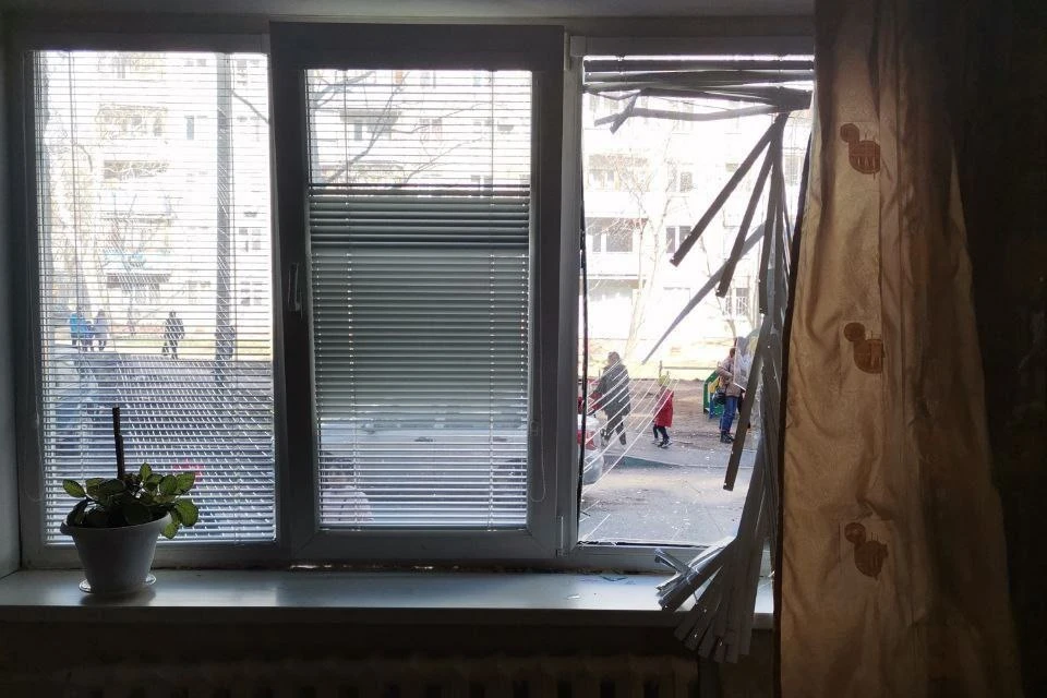 Взрывной волной выбило окна в квартире Фото: МЧС Башкирии