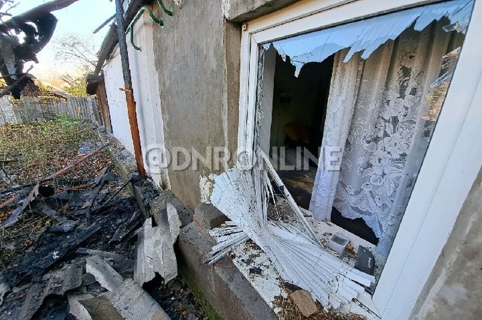 Украинские боевики вновь открыли огонь по городу. Фото: ДНР онлайн