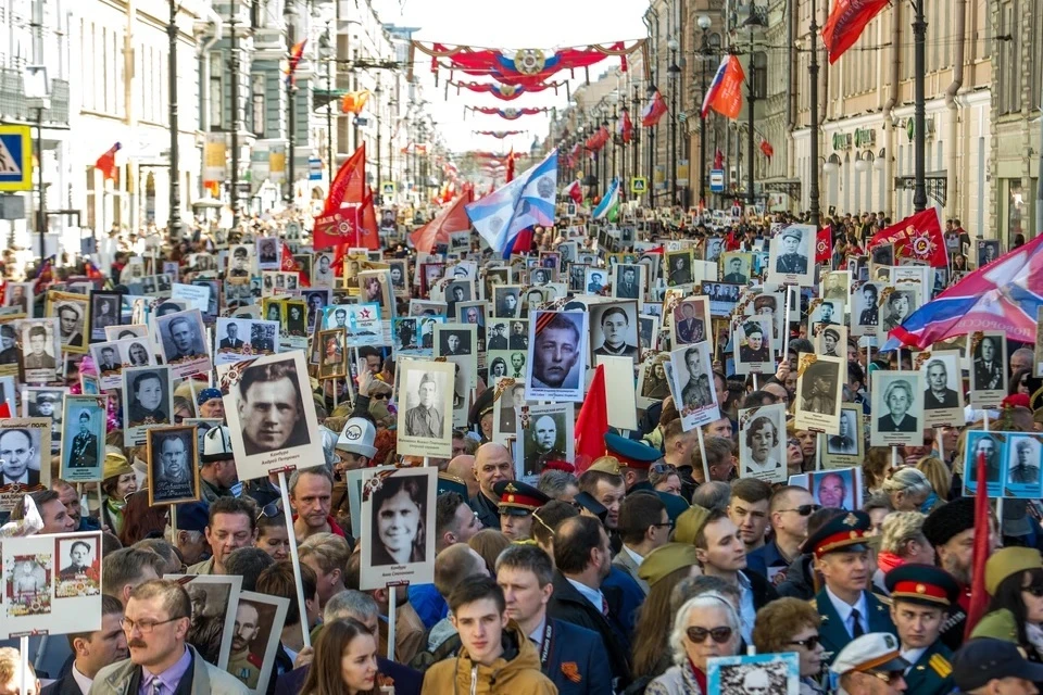 Традиционного очного шествия «Бессмертный полк» в России не будет в 2023 году