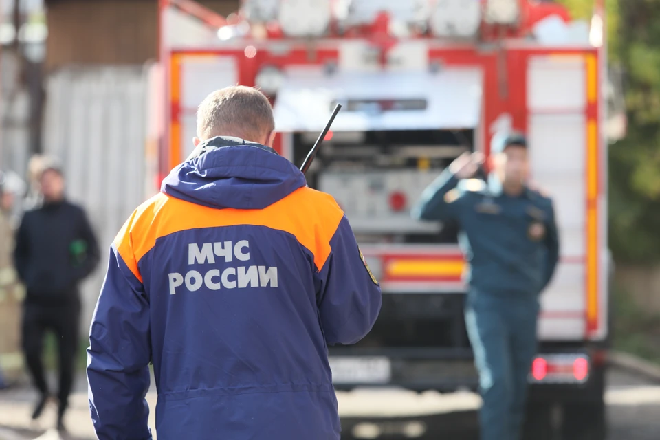 В Томской области при пожаре пострадал мужчина.