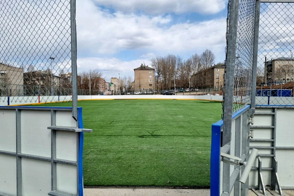 Спортплощадки были построены в рамках федерального проекта «Спорт - норма жизни» и нацпроекта «Демография». ФОТО: правительство Кировской области
