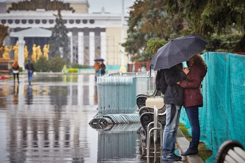 В Москве 1 мая ожидается прохладная и дождливая погоды