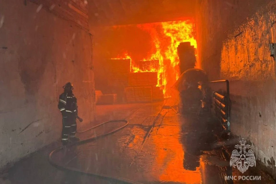 Пожарные прибыли на место через 5 минут. Фото: ГУ МЧС по Приморскому краю.