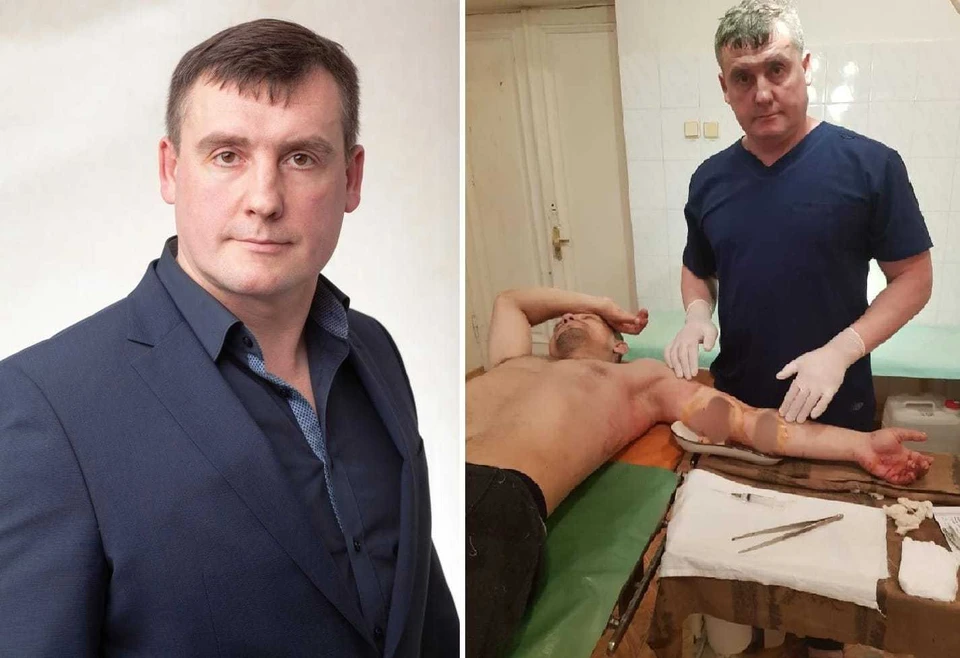 Томский хирург с 23-летним стажем дважды ездил волонтером на Донбасс. Фото предоставлено героем публикации
