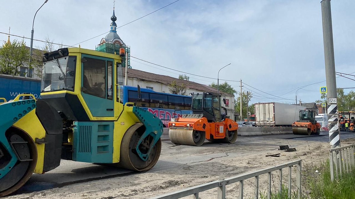 Во Владимирской области ремонт на трассе М-7 в Покрове стал причиной  скандала - KP.RU