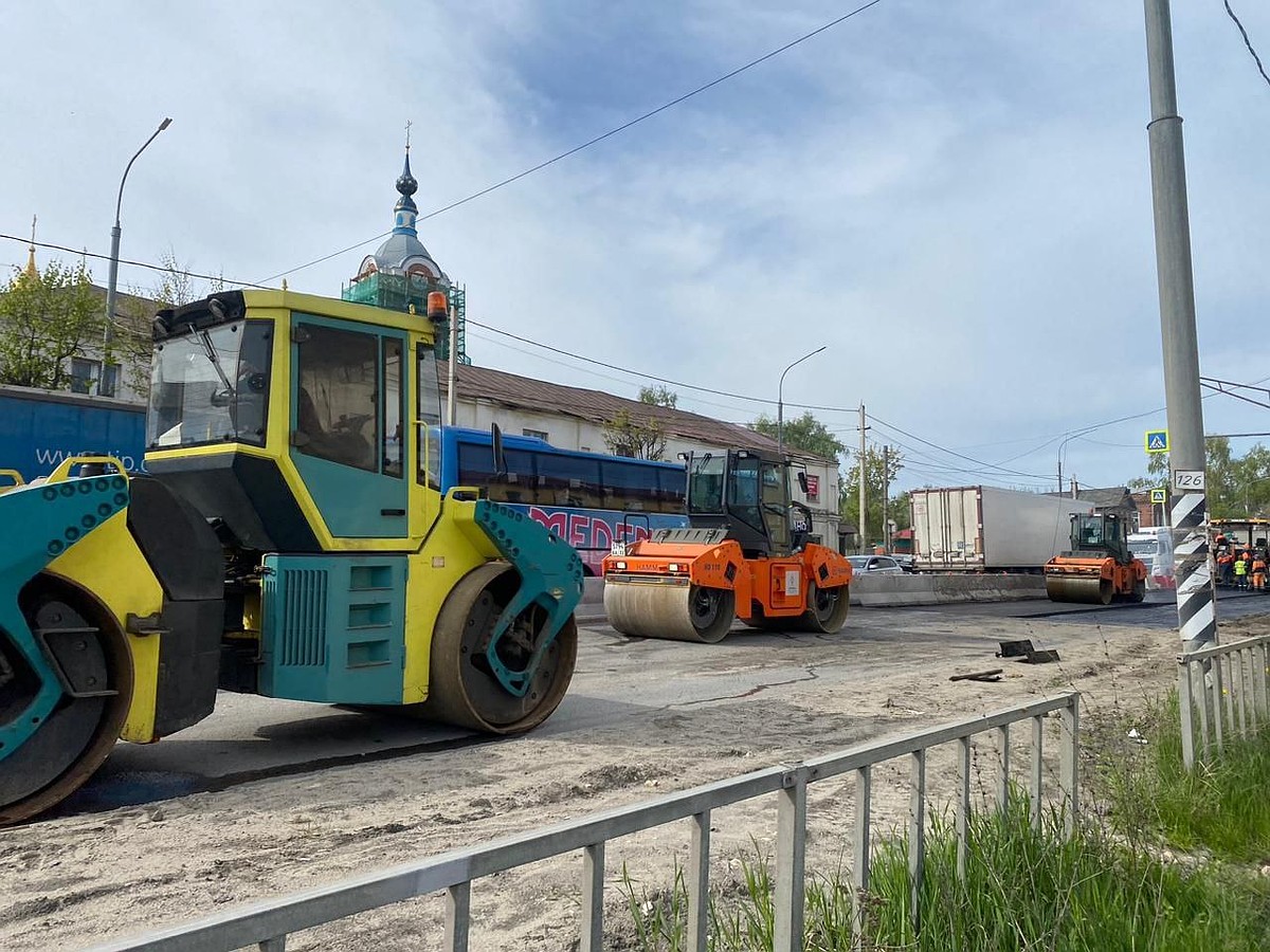 Во Владимирской области ремонт на трассе М-7 в Покрове стал причиной  скандала - KP.RU