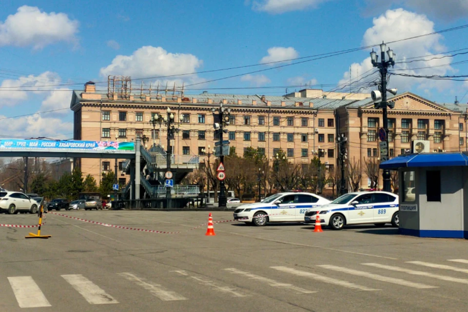 Рассказываем, какие дороги перекроют в Хабаровске 7 мая
