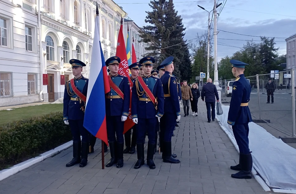 Перед началом генеральной репетиции.