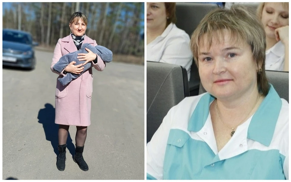 Татьяна Легостаева (справа) снова в центре скандала. На этот раз она решила судиться с мамой одной из рожениц Ириной Шевчук (слева).