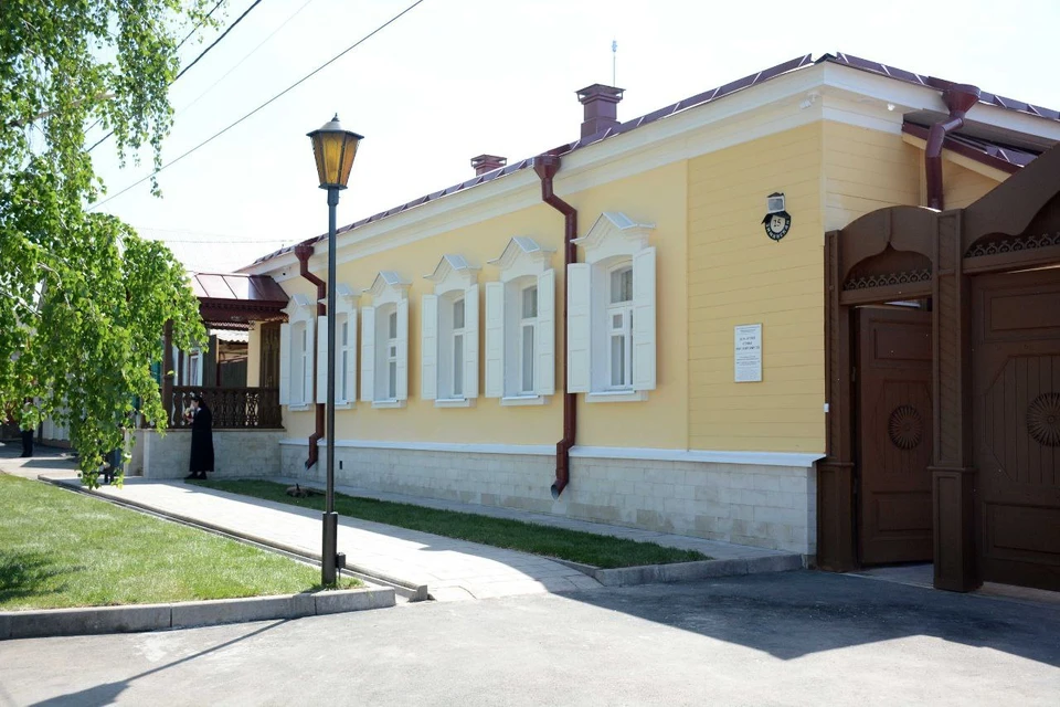 Дом-музей Ростроповичей на улице Зиминской в Оренбурге.