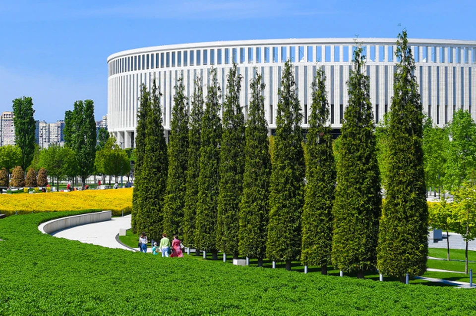 Домашняя арена ФК "Краснодар". Фото: www.fckrasnodar.ru