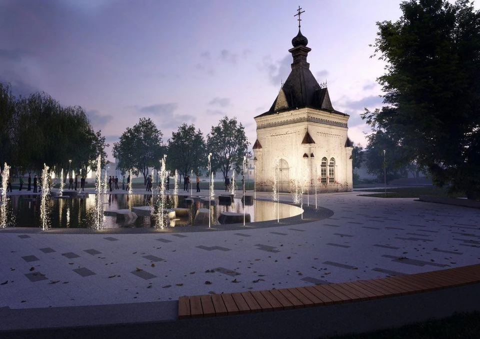Реставрацию часовни в Александровском саду Тобольска завершат в 2024 году