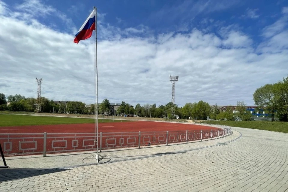 В Рыбинске на обновленном стадионе «Сатурн» прошли первые соревнования. ФОТО: страница Дмитрия Рудакова ВКонтакте