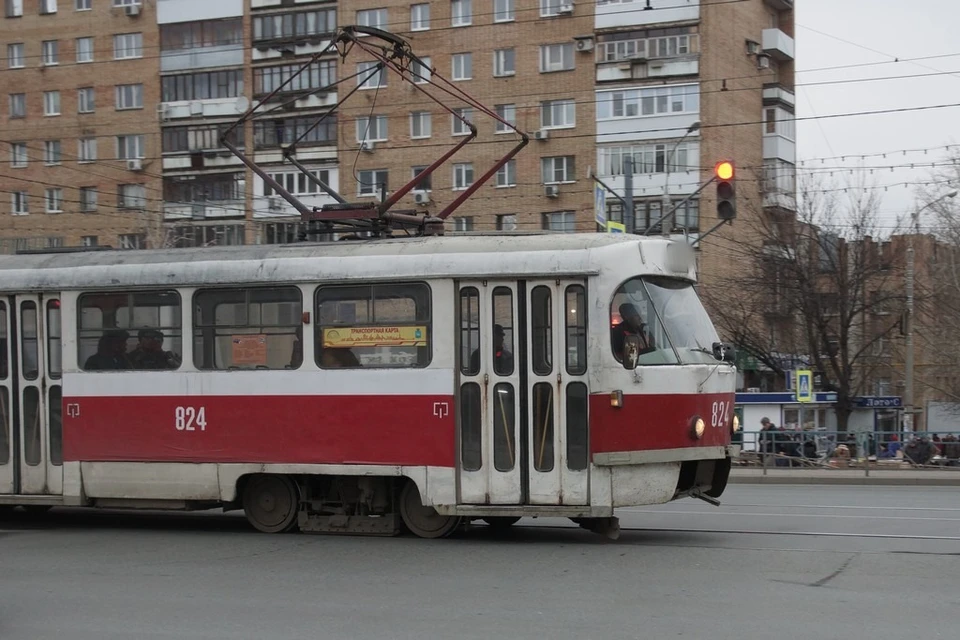 Проблема со скоплением трамваев на ул. Советской решена