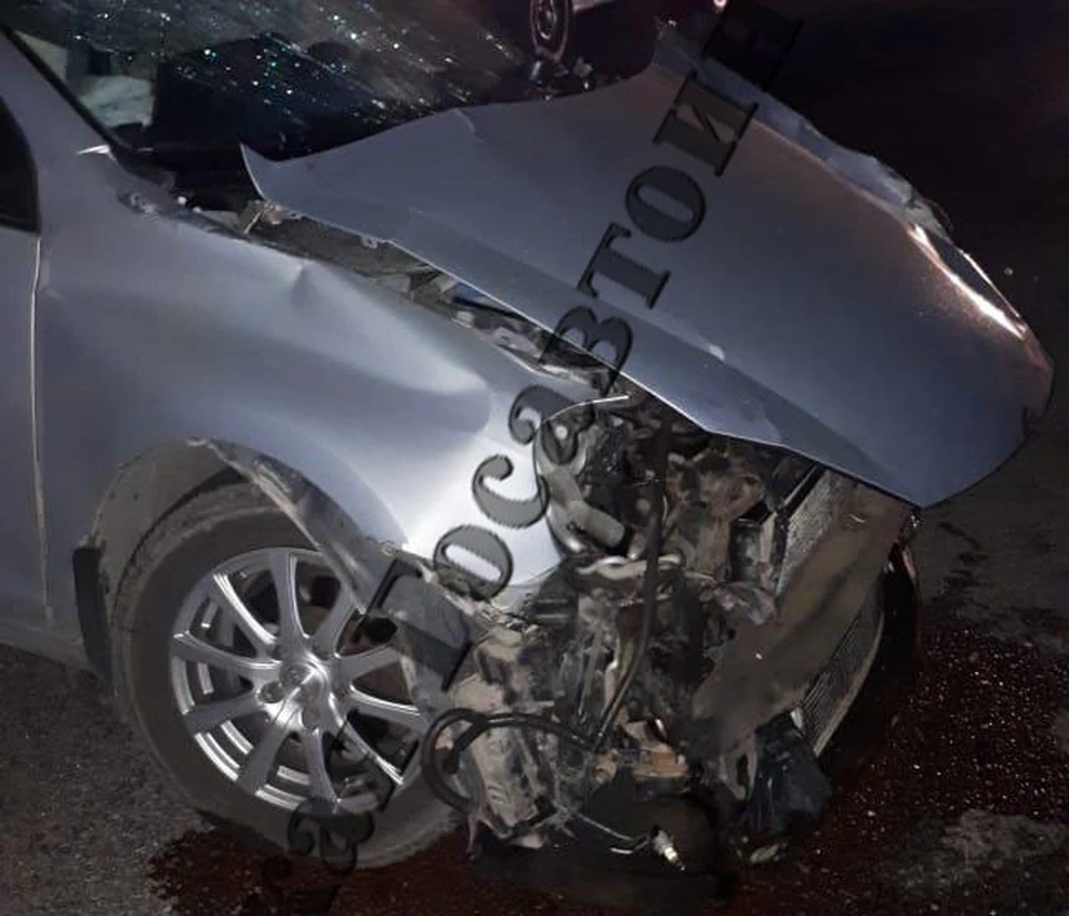 В ДТП на трассе в Тульской области пострадала пассажирка одно из авто