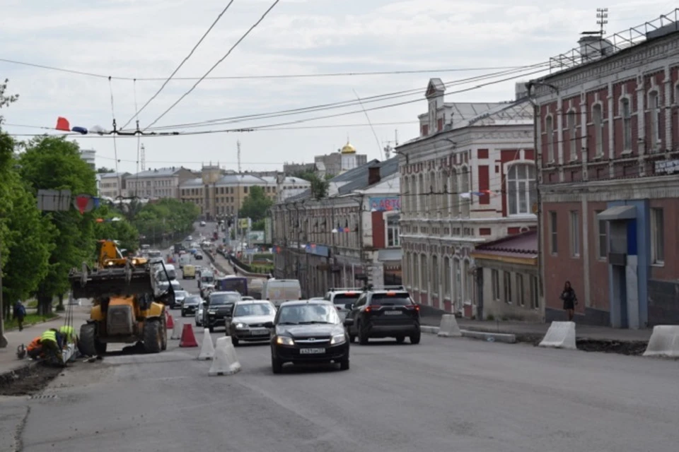 Полностью ремонтные работы на проспектах будут завершены в 2024 году. ФОТО: администрация Иванова