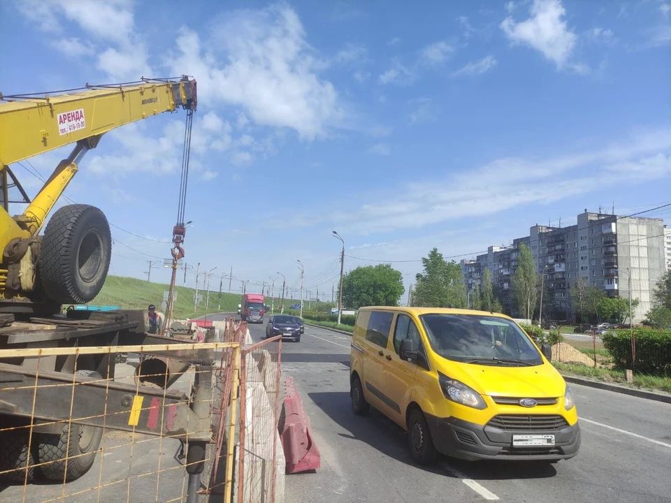 Движение на улице Акимова в Нижнем Новгороде восстановлено после ремонта трубопровода. Фото: ЦОДД НН.