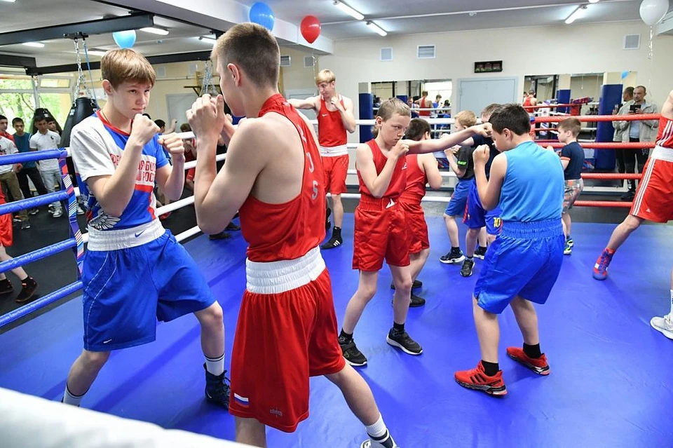 Новый зал бокса открыли в Хабаровске Фото: минспорта Хабаровского края