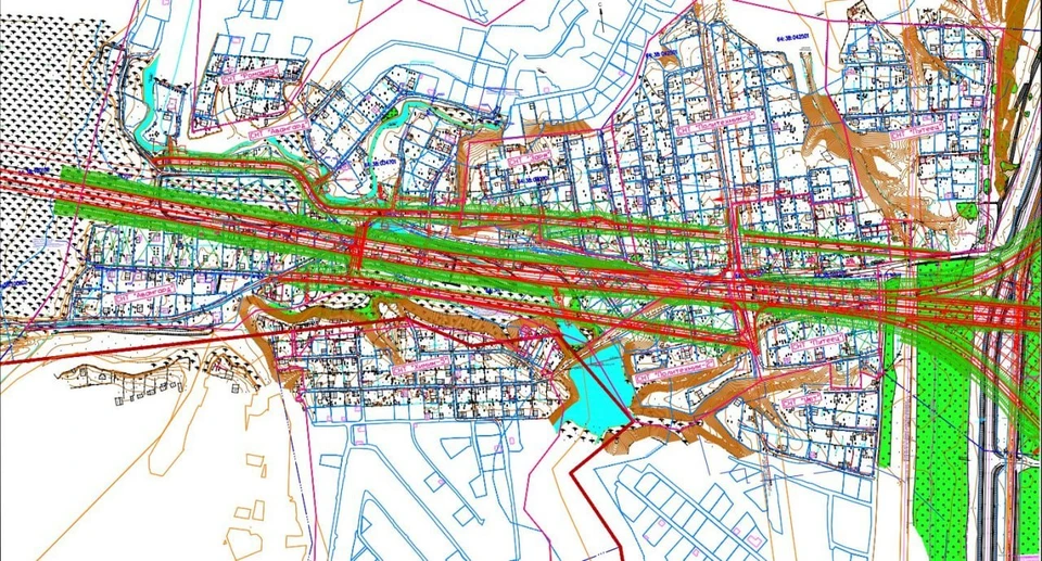 План застройки мостоотряд энгельс