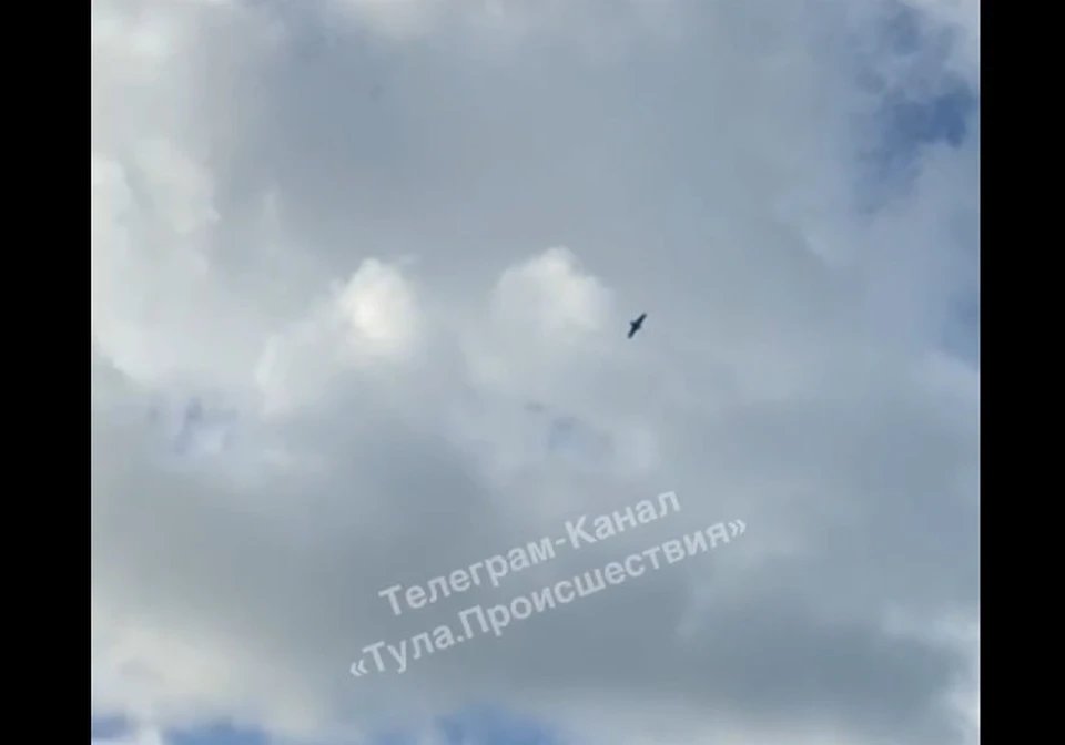 Вечером 24 мая в небе над тульским Мясново заметили беспилотный летательный аппарат
