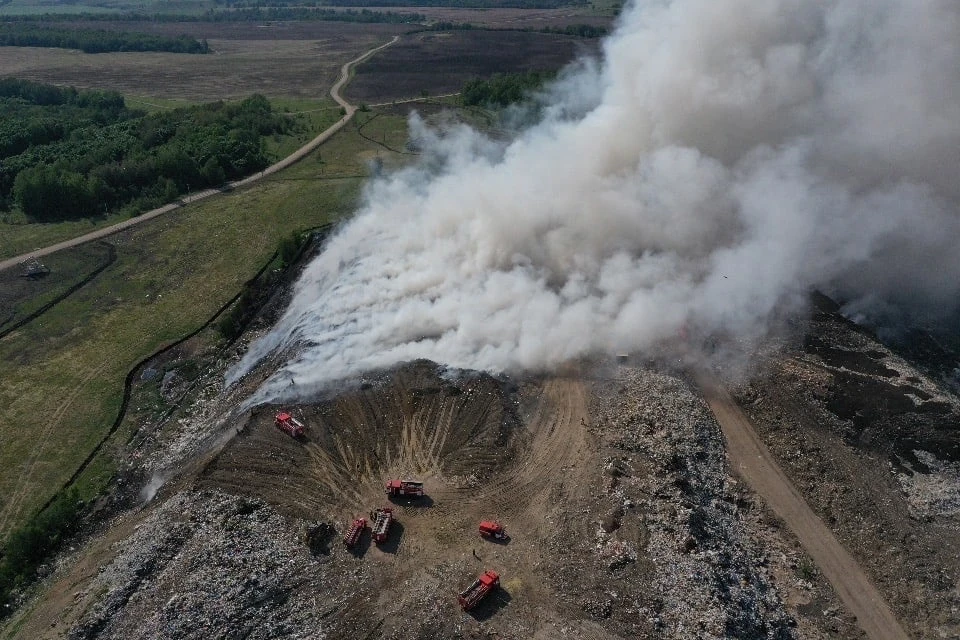 Возгорание произошло 25 мая. Фото: пресс-служба Альметьевского района