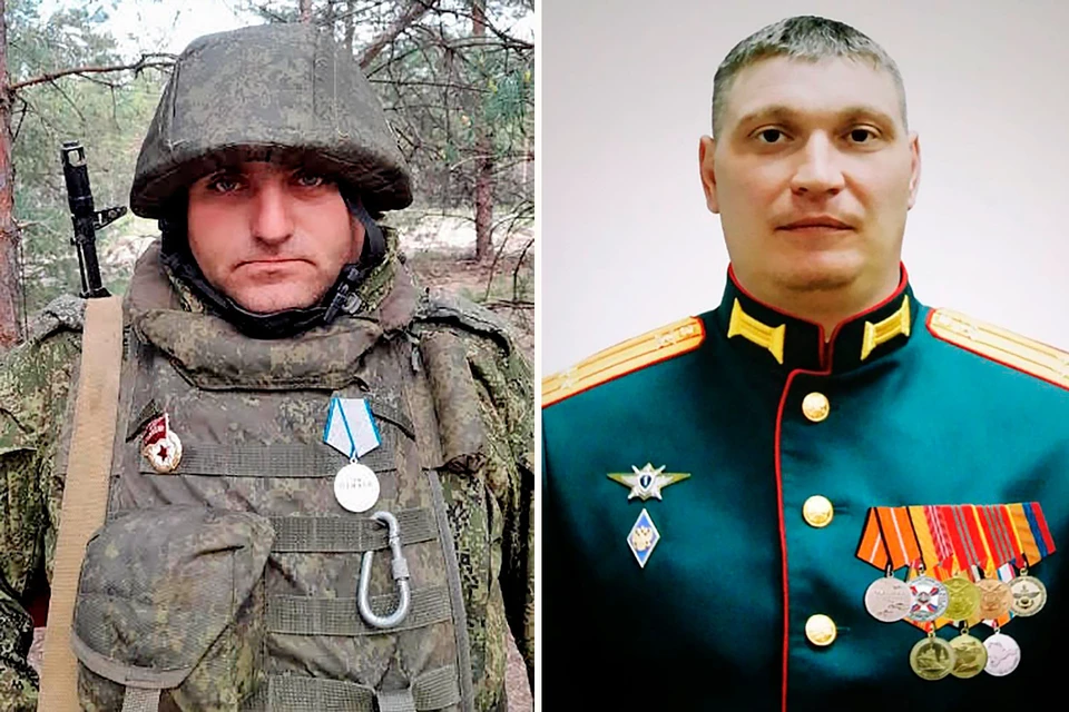 Младший сержант Рафик Мурадян и подполковник Алексей Мольков