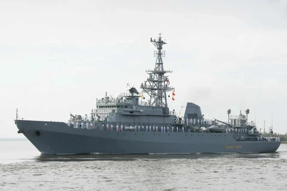 Военных с корабля «Иван Хурс» представили к наградам за уничтожение морских беспилотников ВСУ