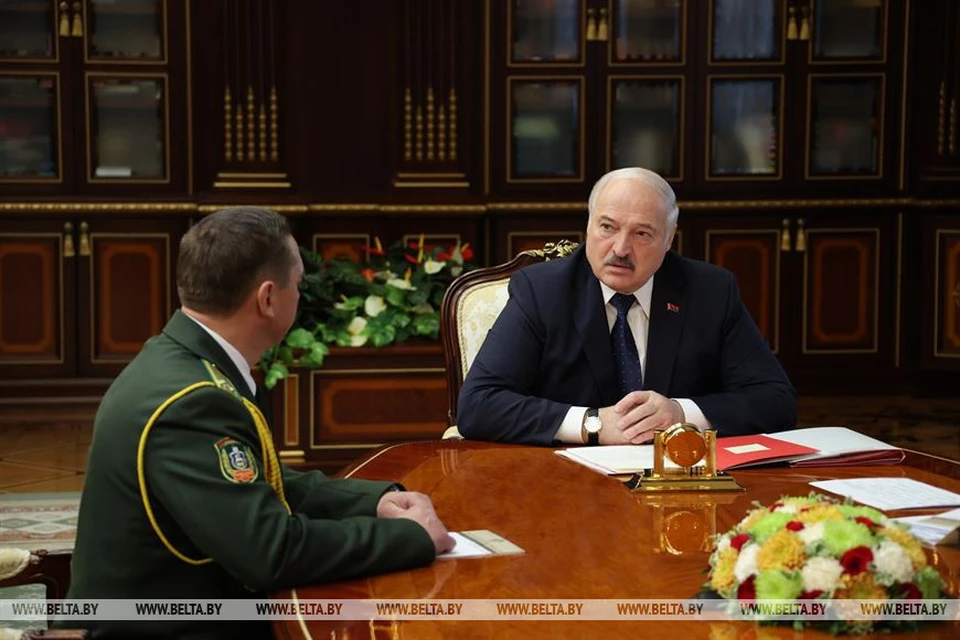 Александр Лукашенко 30 мая 2023 года назначил нового главу Госпогранкомитета Беларуси. Фото: БелТА.