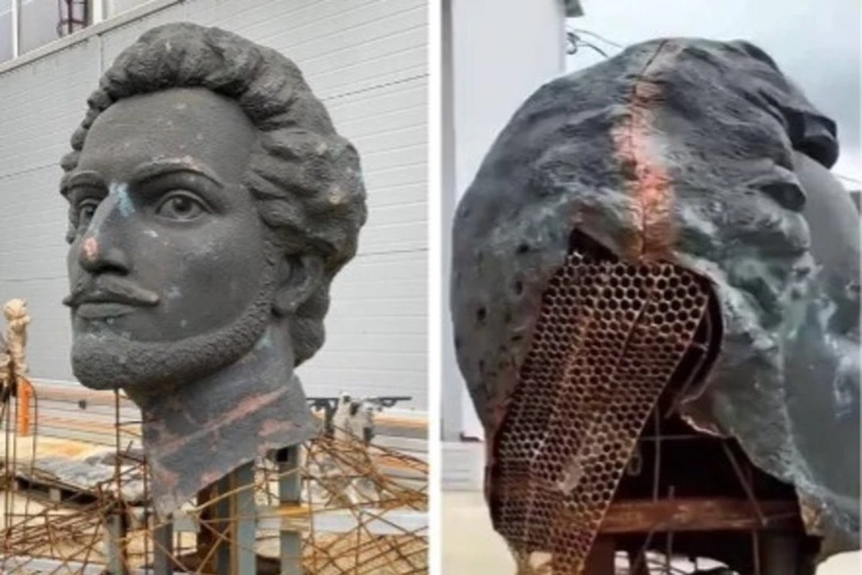В Мариуполе восстановят памятник художнику Архипу Куинджи, который был наполовину разрушен украинскими боевиками в ходе обстрелов города. Фото: РВИО