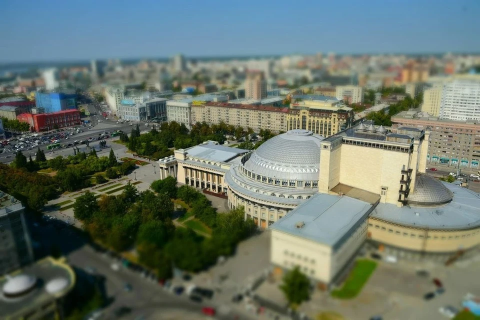 Улицу Ленина в Новосибирске украсят светящимися деревьями ко Дню города.