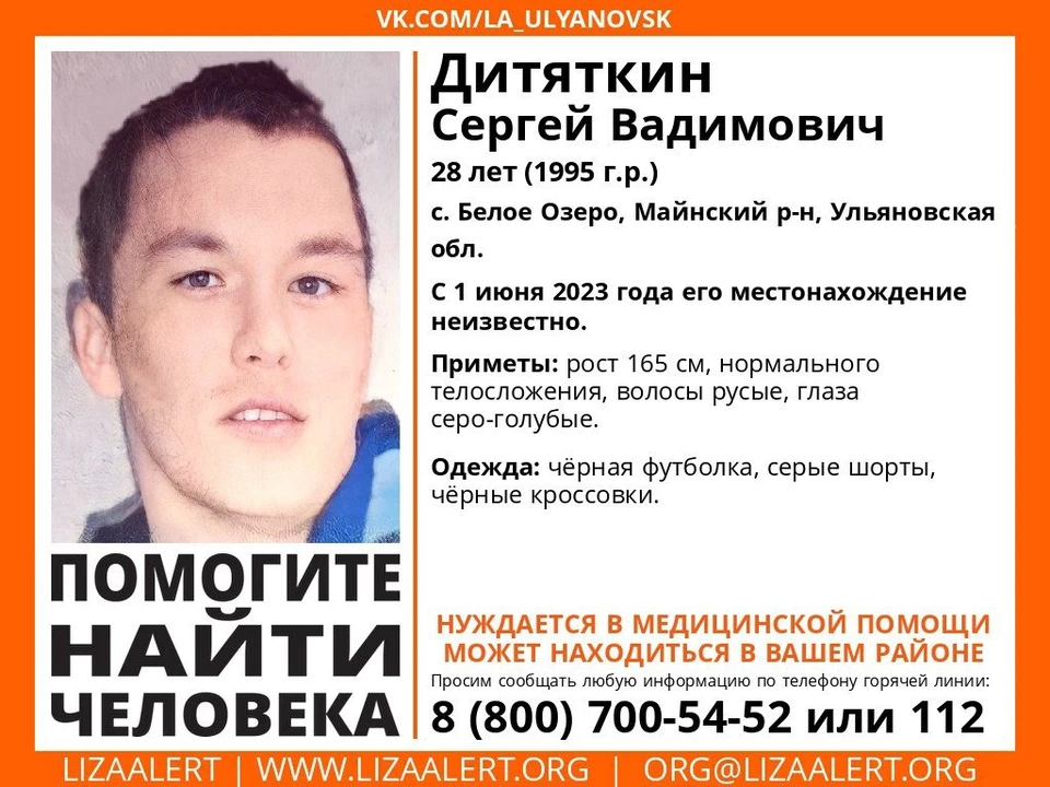 Фото соц сети "Лиза Алерт"