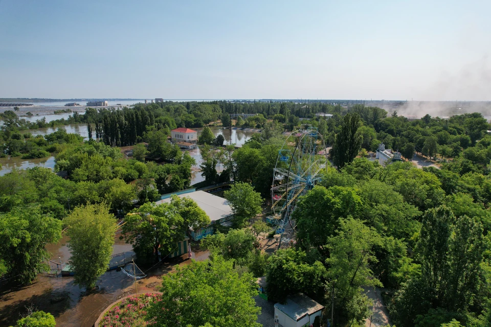 Леонтьев: из-за частичного разрушения Каховской ГЭС затопило пять населенных пунктов