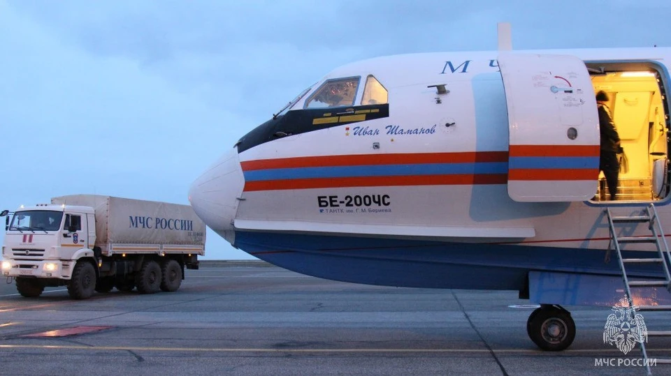 Самолет-амфибия БЕ-200ЧС