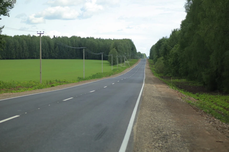 На этом же дороге в текущем году отремонтируют четыре моста. Фото: kirovreg.ru