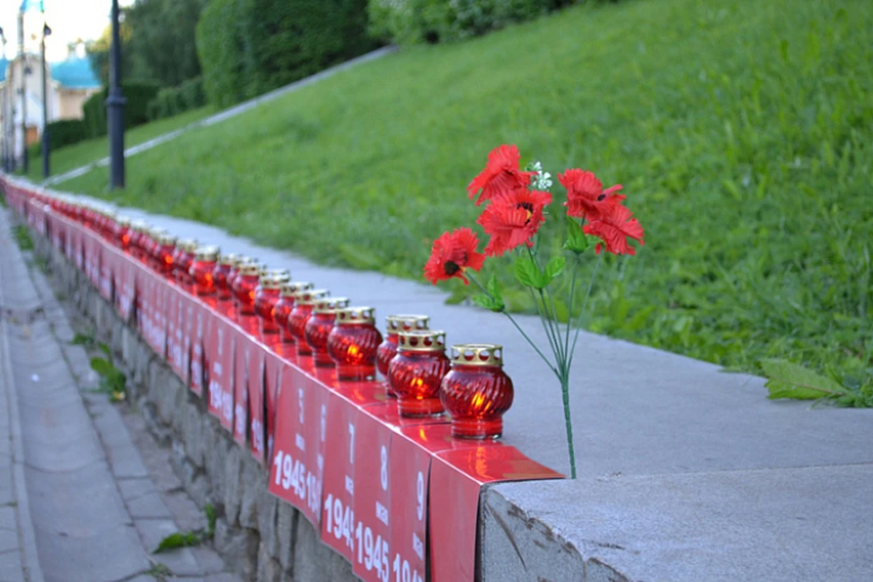Акция приурочена к 22 июня - дате начала Великой Отечественной войны. Фото: kirovreg.ru