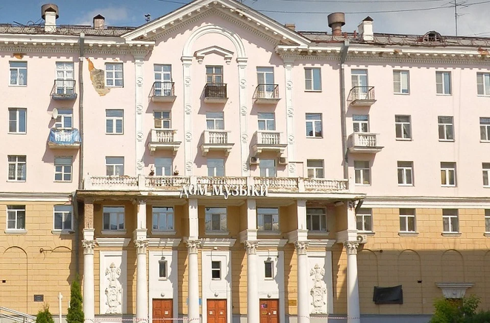 В ближайшее время у Дома музыки обновят фасад. Фото: сервис Яндекс. Карты