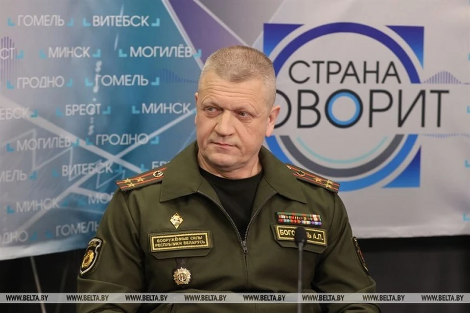 Заместитель начальника факультета Генерального штаба Вооруженных сил Беларуси Андрей Богодель. Фото: БелТА